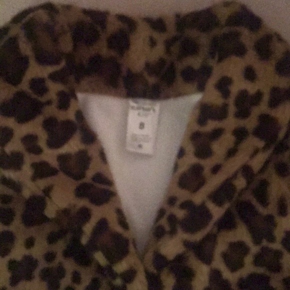 Girls’ Leopard Faux Fur Vest - Picture 2 of 5